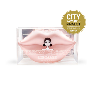 KOCOSTAR Патчи гидрогелевые для губ, цветущая вишня / Cherry Blossom Lip Mask 20 шт / 50 г