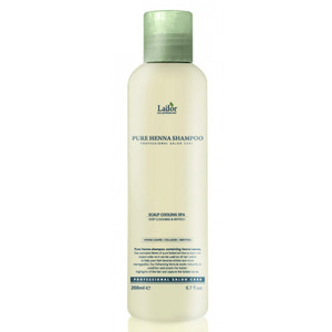 LA'DOR Шампунь для волос / Рure Нenna Shampoo (Cooling Spa) 200 мл
