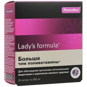 LADY'S FORMULA Больше чем поливитамины, капсулы 880 мг № 30
