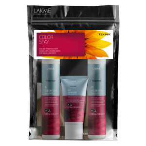 LAKME Набор для окрашенных волос (шампунь 100 мл, кондиционер 100 мл, маска 50 мл) Teknia Color Stay sulfate-free Travel Pack