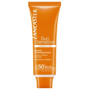 LANCASTER Лосьон нежный для чувствительной кожи лица SPF 50+ / Sun Sensitive 50 мл