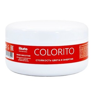 LIKATO PROFESSIONAL Маска-смузи для окрашенных волос / COLORITO 250 мл