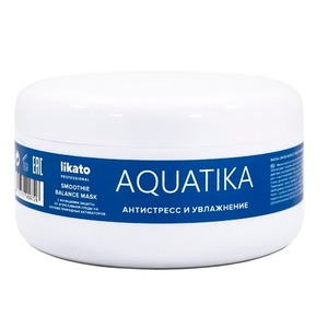 LIKATO PROFESSIONAL Маска-смузи для восстановления ослабленных и ломких волос / AQUATIKA 250 мл
