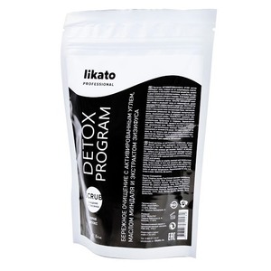 LIKATO PROFESSIONAL Скраб с активированным углем для тела / Likato professional (organic) 250 мл
