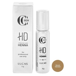 LUCAS' COSMETICS Хна для бровей, миндаль / CC Brow Premium henna HD Almond 5 г