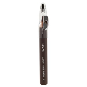 LUCAS' COSMETICS Карандаш восковый для бровей, 01 серо-коричневый / CC Brow Tinted Wax Fixator