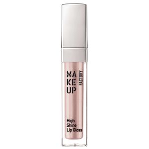 MAKE UP FACTORY Блеск с эффектом влажных губ, 10 молочно-розовый перламутр / High Shine Lip Gloss 6,5 мл