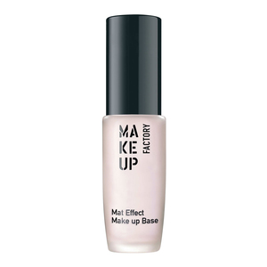 MAKE UP FACTORY Основа под макияж, 01 полупрозрачный розовый / Mat Effect Make Up Base 15 мл