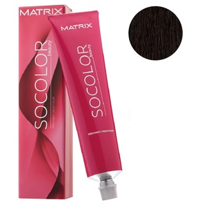 MATRIX 4MR краска для волос, шатен мокка красный / SOCOLOR beauty 90 мл