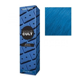 MATRIX Крем-краситель с пигментами прямого действия для волос, ретро синий / SOCOLOR CULT 118 мл