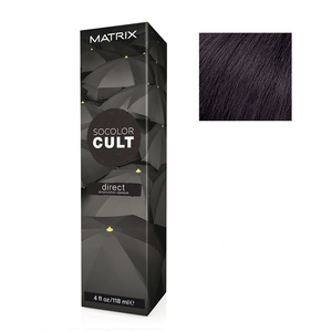 MATRIX Крем-краситель с пигментами прямого действия для волос, черный / SOCOLOR CULT 118 мл