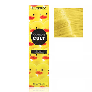 MATRIX Крем-краситель с пигментами прямого действия для волос, сочный желтый / SOCOLOR CULT 118 мл
