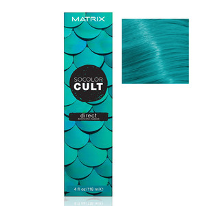 MATRIX Крем-краситель с пигментами прямого действия для волос, бирюзовая русалка / SOCOLOR CULT 118 мл
