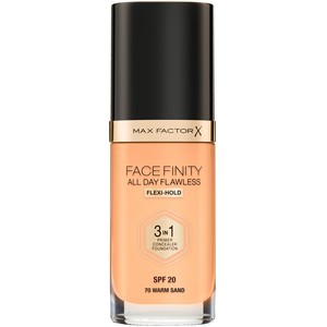 MAX FACTOR Основа тональная 70 / Facefinity All Day Flawless 3-in-1 warm sand 30 мл