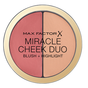 MAX FACTOR Румяна и хайлайтер 20 / Miracle Cheek Duo brown peach & champagne 11 г