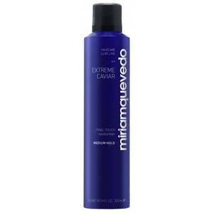 MIRIAM QUEVEDO Лак средней фиксации с экстрактом черной икры для волос / Extreme Caviar Final Touch Hairspray Medium Hold 300 мл