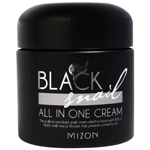 MIZON Крем с муцином черной улитки для лица / BLACK SNAIL ALL IN ONE CREAM 75 мл