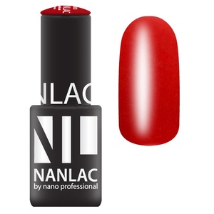 NANO PROFESSIONAL 1004 гель-лак для ногтей, чилийский перчик / NANLAC 6 мл