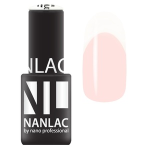 NANO PROFESSIONAL 1200 гель-лак для ногтей, белый ангел / NANLAC 6 мл