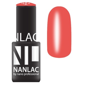 NANO PROFESSIONAL 2082 гель-лак для ногтей, блюз красного / NANLAC 6 мл