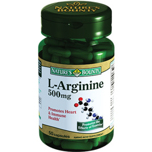 NATURE’S BOUNTY L-Аргинин, капсулы 500 мг № 50