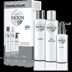 NIOXIN Набор для ухода за тонкими натуральными волосами, с намечающейся тенденцией к выпадению Система 1