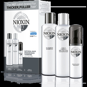 NIOXIN Набор XXL Система 2 (шампунь очищающий 300 мл, кондиционер увлажняющий 300 мл, маска питательная 100 мл)