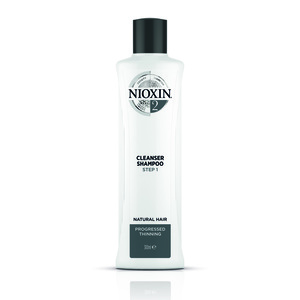 NIOXIN Шампунь очищающий для тонких натуральных, заметно редеющих волос (2) 300 мл