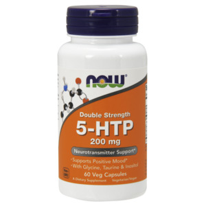 NOW FOODS 5-HTP 200 мг, капсулы 670 мг № 60
