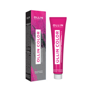 OLLIN PROFESSIONAL 4/1 краска для волос, шатен пепельный / OLLIN COLOR 60 мл
