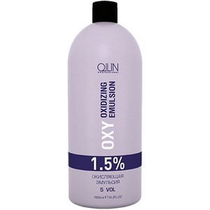 OLLIN PROFESSIONAL Эмульсия окисляющая 1,5% (5vol) / Oxidizing Emulsion OLLIN performance OXY 1000 мл