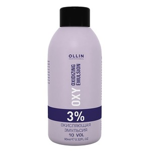 OLLIN PROFESSIONAL Эмульсия окисляющая 3% (10vol) / Oxidizing Emulsion OLLIN performance OXY 90 мл