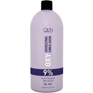 OLLIN PROFESSIONAL Эмульсия окисляющая 9% (30vol) / Oxidizing Emulsion OLLIN performance OXY 1000 мл