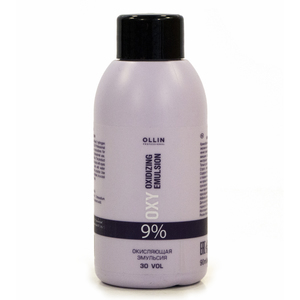 OLLIN PROFESSIONAL Эмульсия окисляющая 9% (30vol) / Oxidizing Emulsion OLLIN performance OXY 90 мл