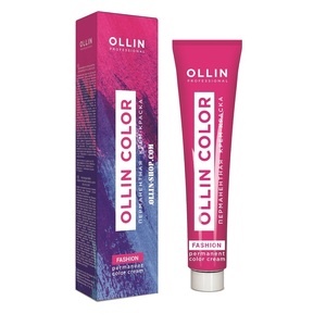 OLLIN PROFESSIONAL Крем-краска перманентная для волос, экстра-интенсивный синий / COLOR FASHION 60 мл