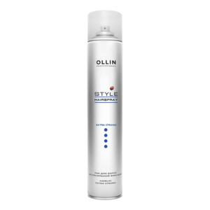 OLLIN PROFESSIONAL Лак экстрасильной фиксации для волос / STYLE 75 мл