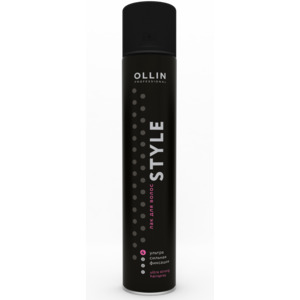 OLLIN PROFESSIONAL Лак ультрасильной фиксации для волос / STYLE 500 мл