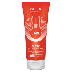 OLLIN PROFESSIONAL Маска сохраняющая цвет и блеск окрашенных волос / Color & Shine Save Mask 200 мл