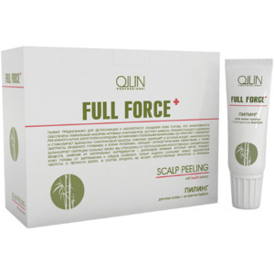 OLLIN PROFESSIONAL Пилинг с экстрактом бамбука для кожи головы / FULL FORCE 10*15 мл