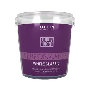 OLLIN PROFESSIONAL Порошок осветляющий классический белого цвета / White Classic BLOND PERFORMANCE 500 г