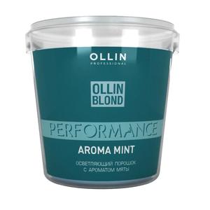 OLLIN PROFESSIONAL Порошок осветляющий с ароматом мяты / Mint Aroma BLOND PERFORMANCE 500 г