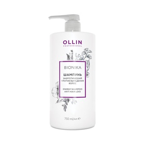 OLLIN PROFESSIONAL Шампунь энергетический против выпадения волос / Energy Shampoo Anti Hair Loss BioNika 750 мл