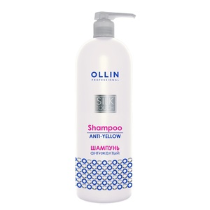 OLLIN PROFESSIONAL Шампунь антижелтый для волос / SILK TOUCH 500 мл