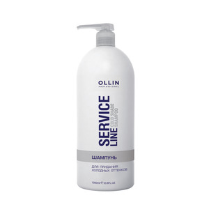 OLLIN PROFESSIONAL Шампунь для придания холодных оттенков и седых волос / Silver Shampoo 1000 мл