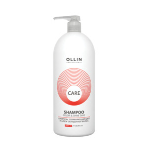 OLLIN PROFESSIONAL Шампунь сохраняющий цвет и блеск окрашенных волос / Color & Shine Save Shampoo 1000 мл