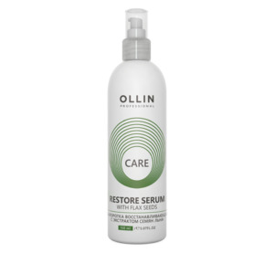 OLLIN PROFESSIONAL Сыворотка восстанавливающая с экстрактом семян льна / Restore Serum with Flax Seeds 150 мл