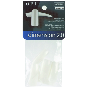 OPI Типсы Дименшн / Dimension Nail Tips 2.0 20 шт
