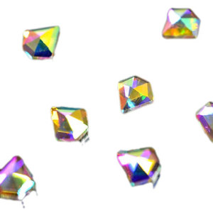PATRISA NAIL Стразы фигурные Алмаз супер-голография 5*5 мм 10 шт