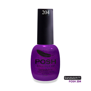 POSH 204 гель-лак для ногтей / SENDVICH GEL UV/LED 12 мл