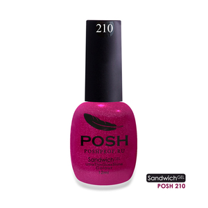 POSH 210 гель-лак для ногтей / SENDVICH GEL UV/LED 12 мл